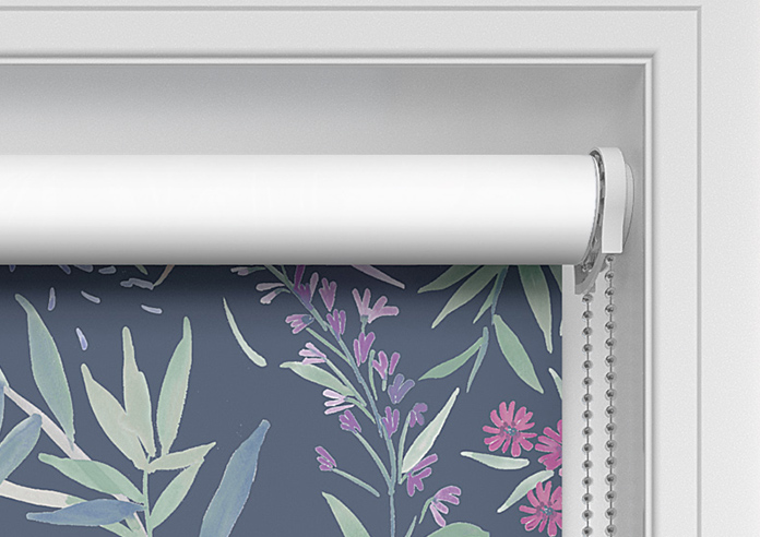 Birds of Paradise, Navy - Twist&Fit Roller Blind - Image 11